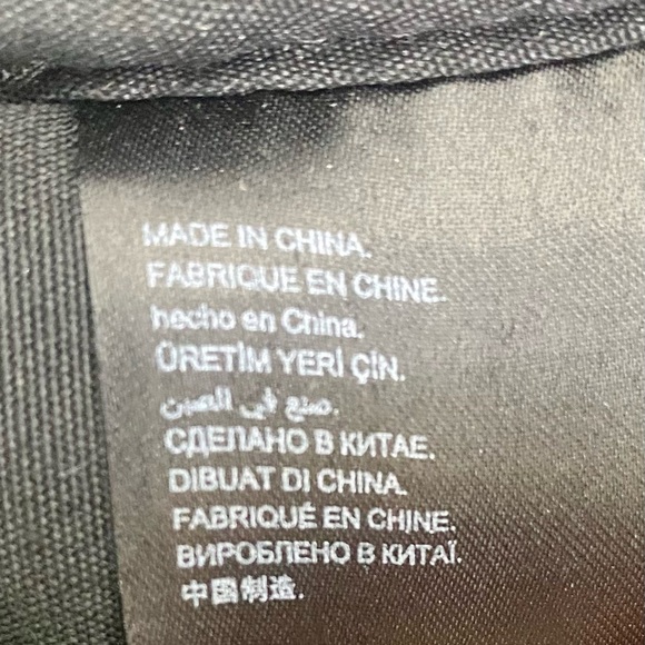 Bebe Women’s Black Gina Velvet Large Backpack Gold Tone Hardware Adjustable - Picture 6 of 16